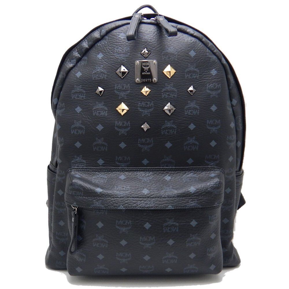 Mcm Backpack Stark Studded Visetos Pvc/ #111182M41B